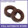 Oil Seal Seal Ring Rotary Shaft Seal FKM Rubber 15x25x7mm 2 Pcs