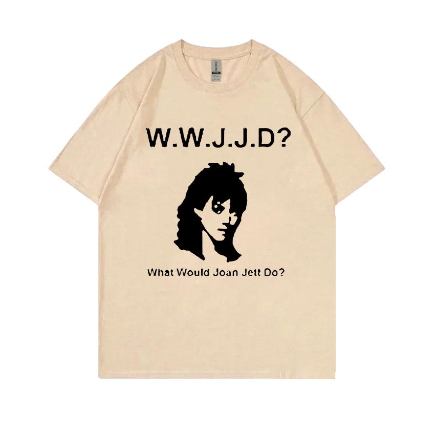 Rock Punk Band Bikini Kill Kathleen Hanna What Would Joan Jett Do Same Style Tshirt Feminist Riot Grrrl Unisex Oversized Tshirt