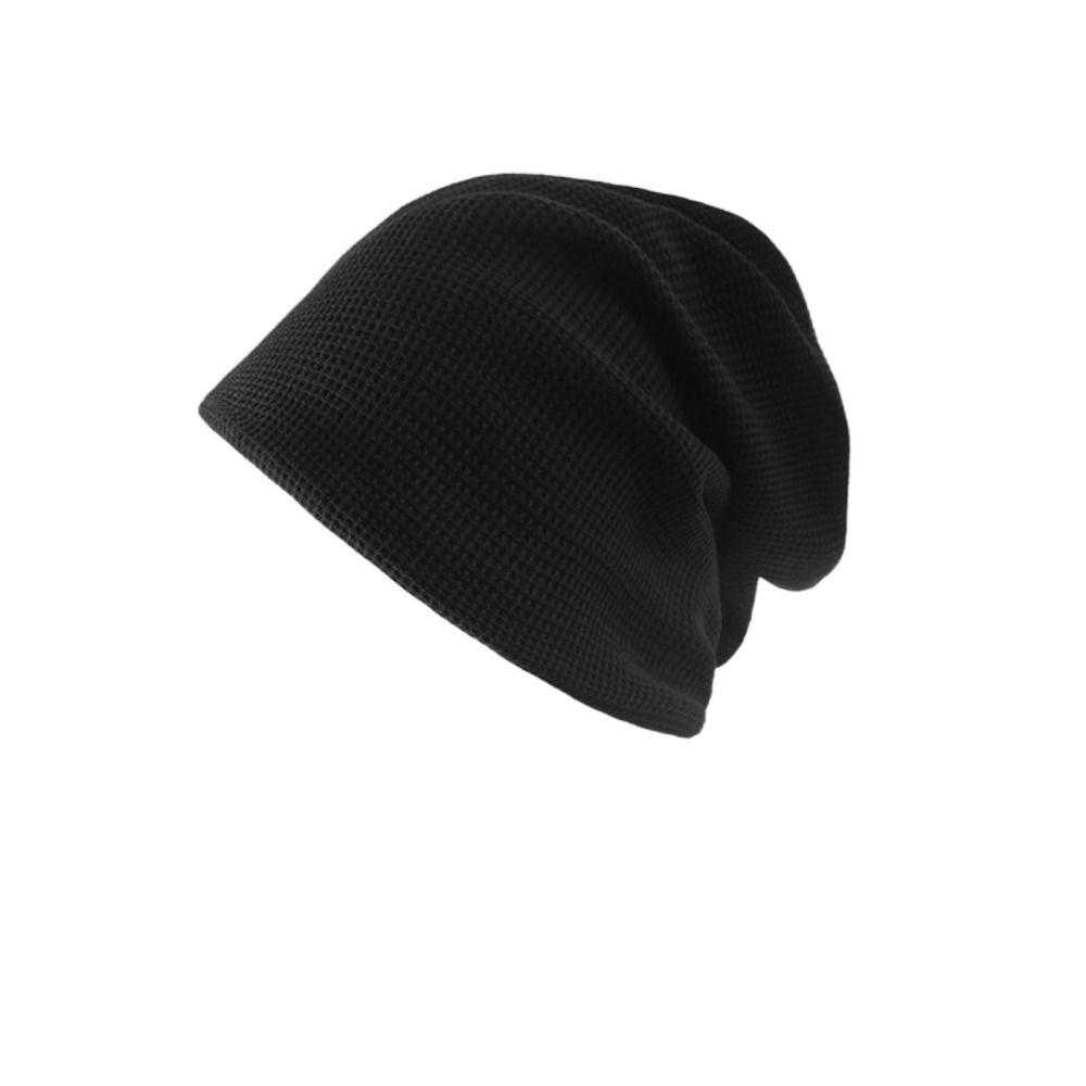 

Keep Warm Thin Knit Hat Cute Cold Cap Casual Bucket Hat For Men Women