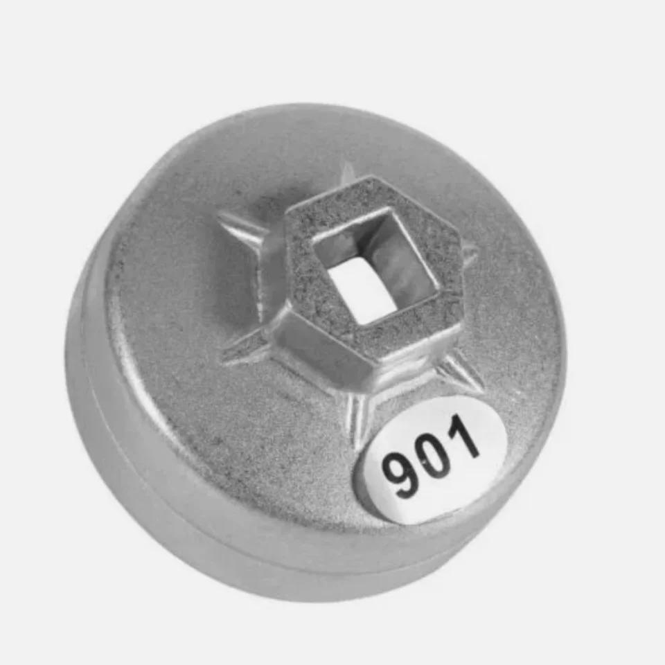 Univerzální 14 drážkový 64,5 mm klíč na olejové filtry Kryt Nástroj pro demontáž