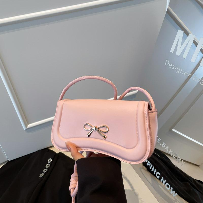 Niche underarm bag women's new fashion portable baguette bag high-end single shoulder messenger bag