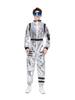 Halloween Astronaut Raumanzug Silber Body Unisex Erwachsene Kostüm