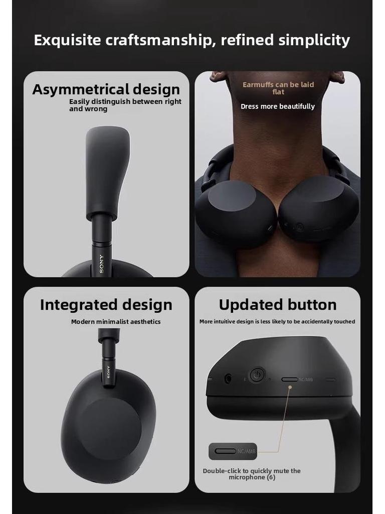 Sony WH-1000XM6 Premium Wireless Noise-Canceling Headphones