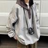 Autumn Japanese-Style Youthful Hooded Sweatshirt for Boys and Girls