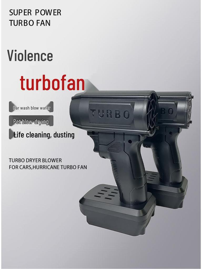 Double-Blow V2.0 Milwaukee Handheld Car Blower with Turbine Fan