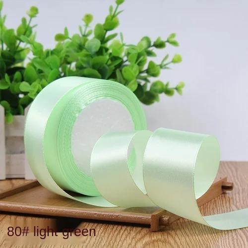 25Yards/Roll 6mm 10mm 15mm 20mm 25mm 40mm 50mm Silk Satin Ribbons for Gift Packing Christmas Party Decoration Fabric Crafts DIY