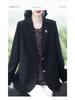 2024 Autumn/Winter Plus Size Slimming Commuter Suit Jacket for Middle-Aged Women