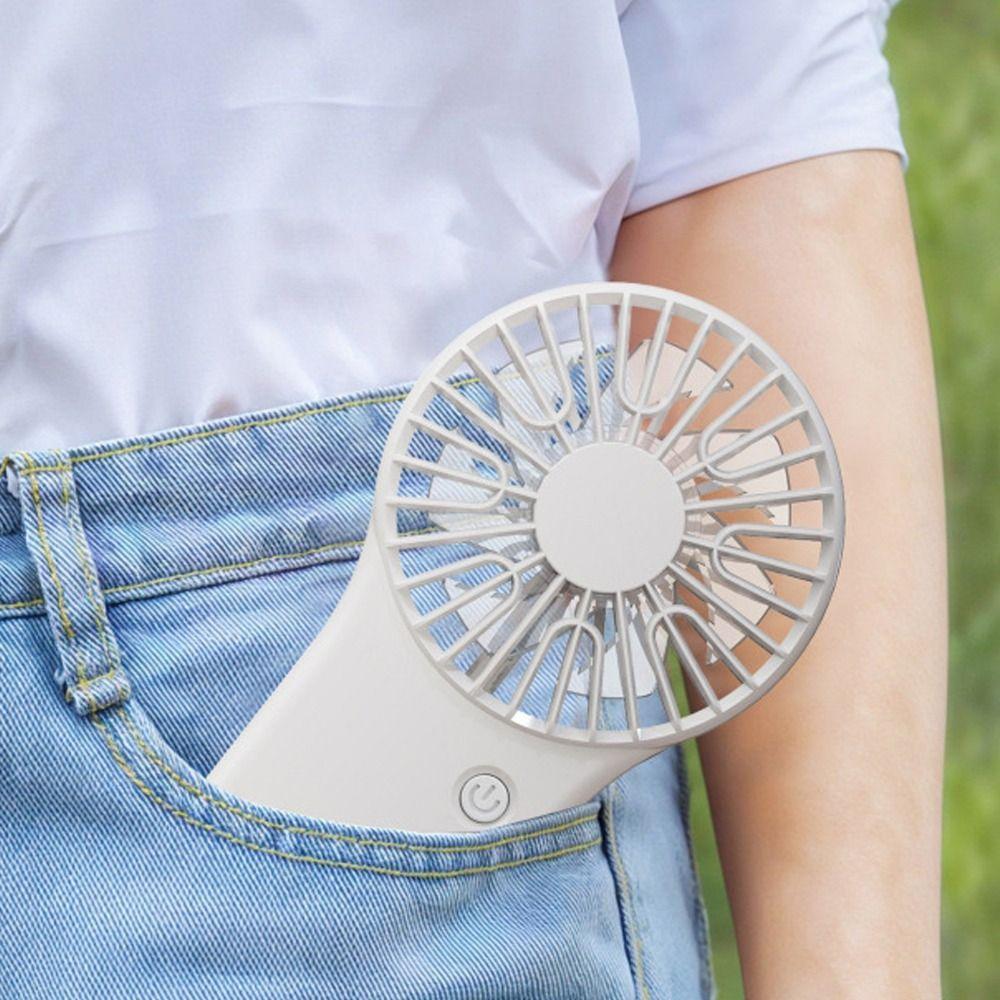 Mountaineering Hook Small Electric Fan Portable Cooling Fan Air Cooler  for Office Desk Student