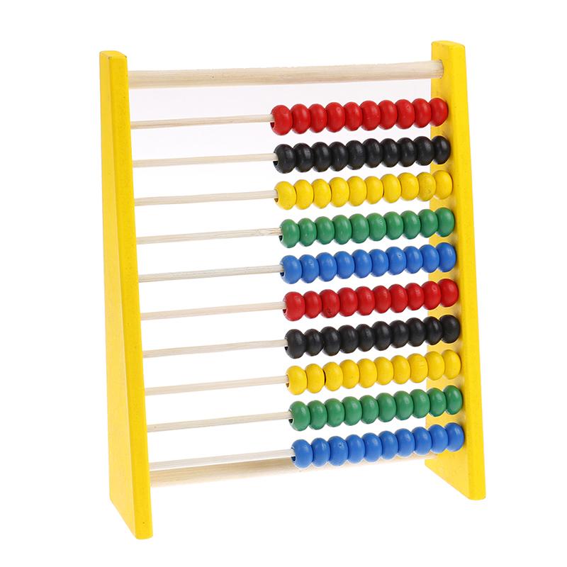 Boulier en bois pour le développement de l'intelligence pour enfants Mathématiques pour les 3-6 ans