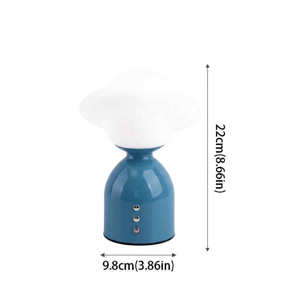 Touchable Dimming Night Light Modern Minimalist Creative Decorative Atmosphere Lamp Type-C Rechargeable Cartoon Design