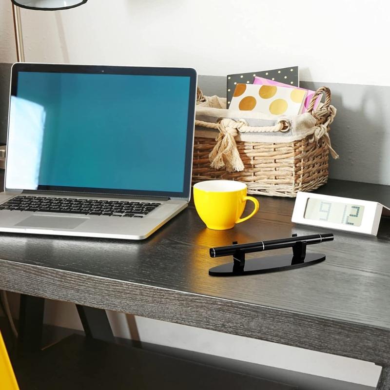 Suport pentru pixuri acrilic Organizator multifuncțional Depozitare pe birou Materiale de papetărie Casnic pentru casă Dormitor Cameră de cămin Decor