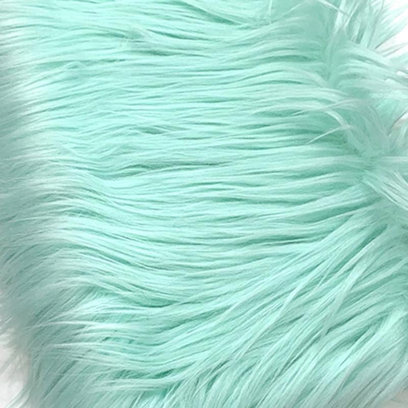 50/100cm Colorful Faux Fur Fabric Imitation Plush Cloth for Patchwork Sewing Material DIY Doll Beard Hair Chair Decorative Cover