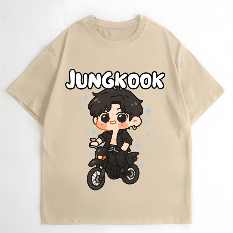 Chibi Jungkook Seven Shirt, Jungkook Kpop Sweatshirt, Jungkook Christmas Shirt, Jungkook Shirt, Seven JK Shirt Unisex Vintage Top Hip Hop Streetwear