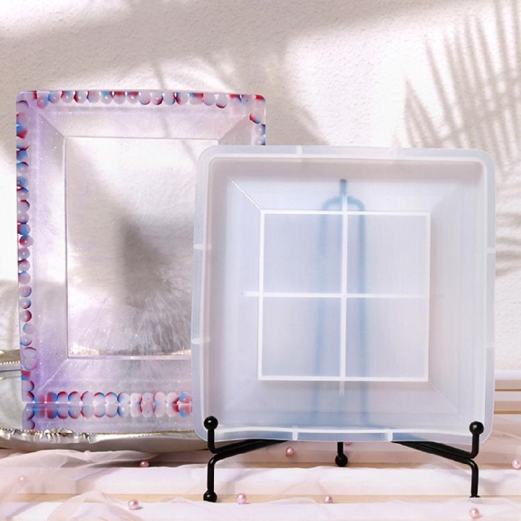 Large Photo Frame Silicone Mold Square Picture Frame Mold for DIY Crafts Making