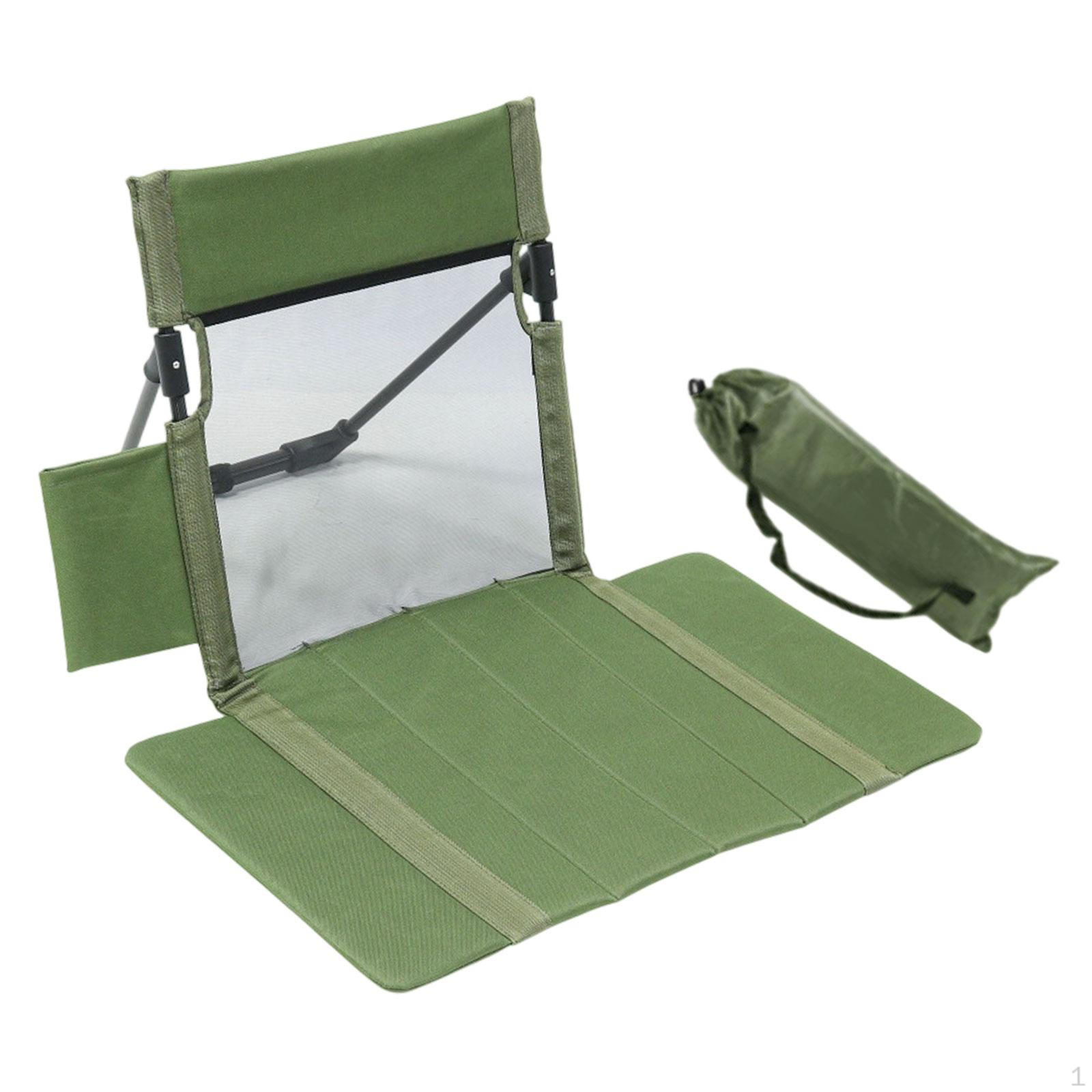 

Camping Folding Floor Chair Camp Portable Seating Foldable Seat for Beach Barbecue