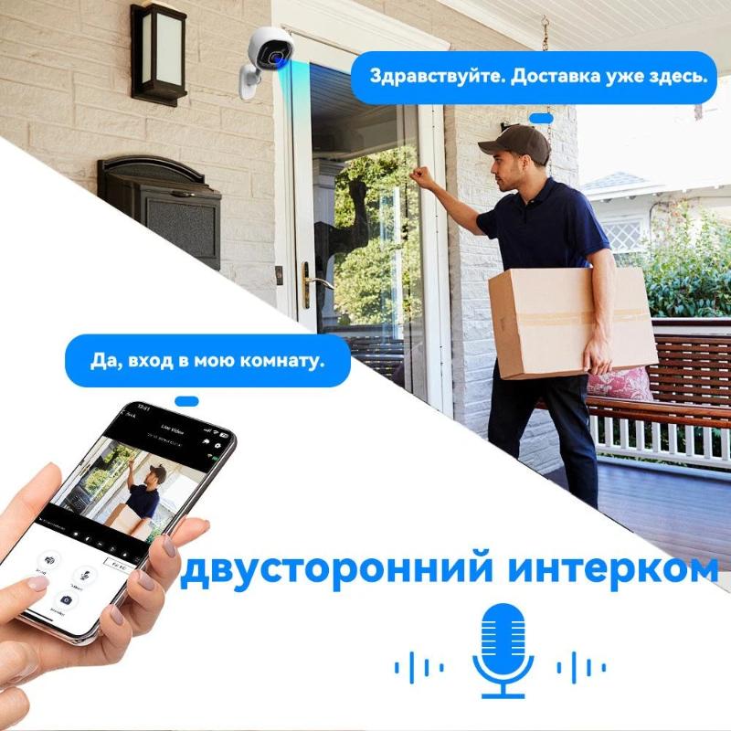 1080P HD WIFI Camera, Indoor Security Camera, Night Vision, Two-Way Audio, Human Detection, Security Camera