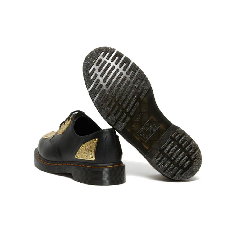 Dr. Martens King Nerd 1461 British Style Fashion Casual Flat Shoes Women Shoes Black 26807001