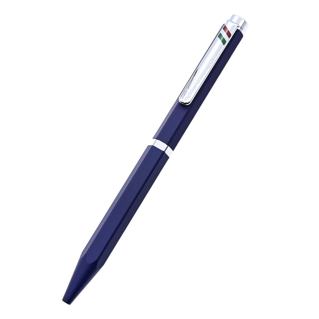 Orobianco Ballpoint Pen Hexa Blue CT Rotating 1953501