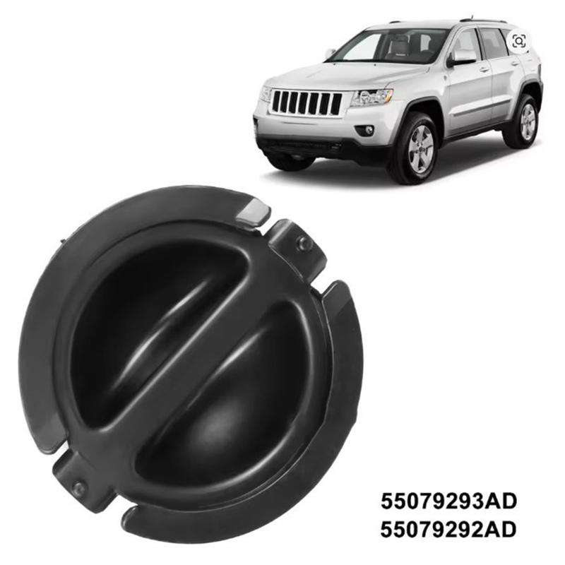 1/3/5PCS Car Front Fog Light Liner Cap Cover Black Eco-friendly Plastic Fit for Grand Cherokee Exterior Accessories