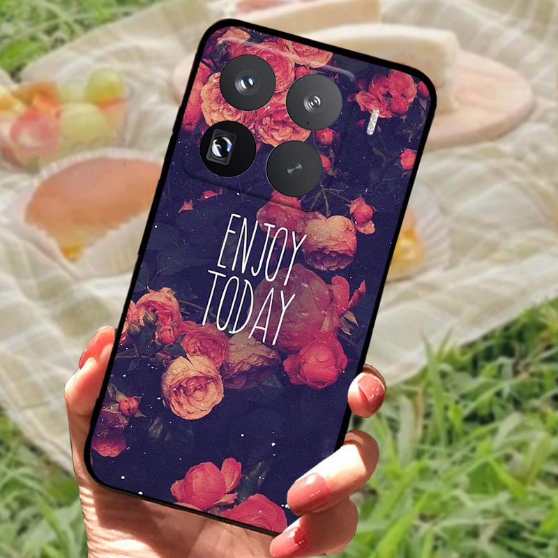 Hülle Für Xiaomi 15 Pro Silikon TPU Handy Stoßfest Weicher Bumper Schutzhülle Für Xiaomi Mi 15 Pro Coque 2410DPN6CC Schutzhüllen