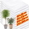 Winterpflanzenabdeckungen Frostschutz Plastik Transparente Pflanzenfolienabdeckung Wasserdichte Frostbeutel für Außen-Gartenbedarf
