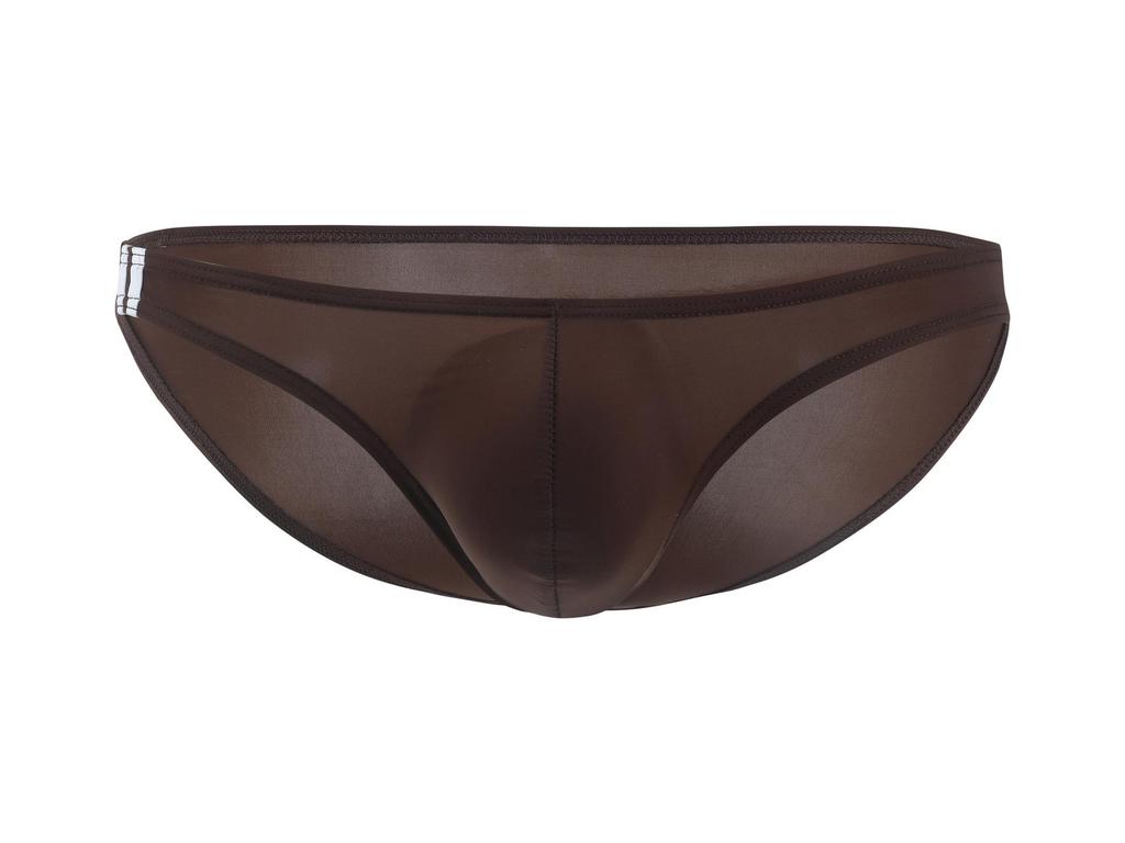 Cienkie Jedwabne Niskie Męskie Majtki E043