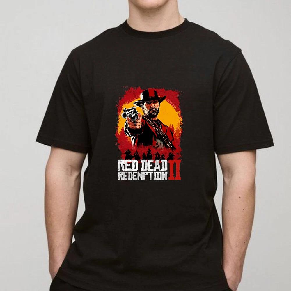 WesternThemed Red Dead Redemption Graphic TShirt Country Style Tee S