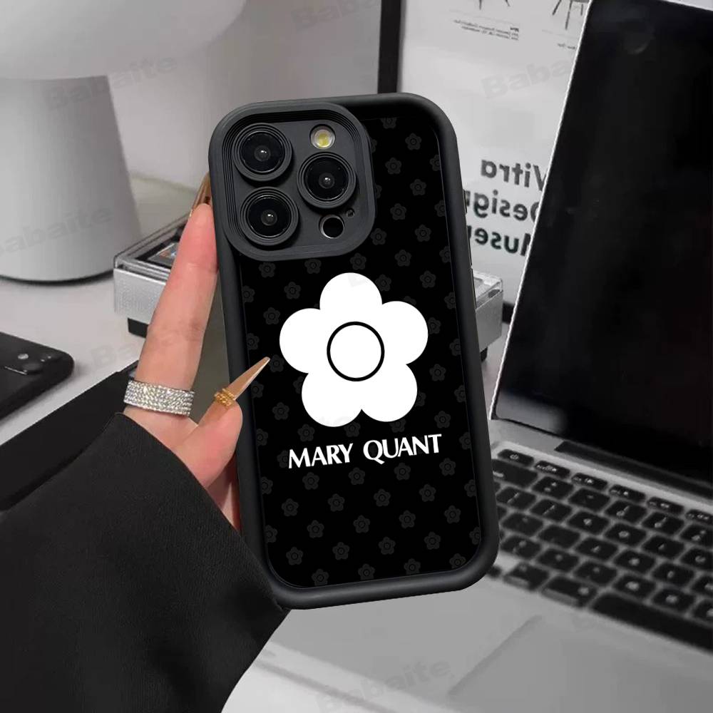 

Fashion Pop Mary Quant Phone Case For IPhone 16 15 14 Plus 13 12 11 17 Pro Max Pro Soft Cover iPhone 12pro max