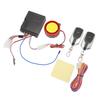 1 Way Motorcycle Alarm System 12V 4 Sensitivity Level Universal Remote Control Alarm Kit for Scooter Motorbike