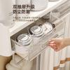 Toilet wall rack Bathroom toilet washstand Cosmetics Wall-mounted non-punching wall-mounted storage shelf