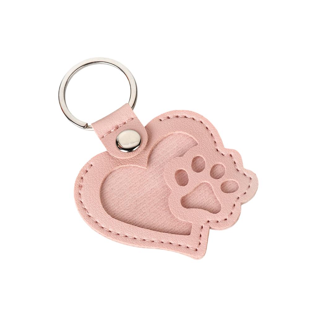 Pet Hair Storage Keychain Dog Paw- Pendant Cat Dog Storage Pet Hair Pendant