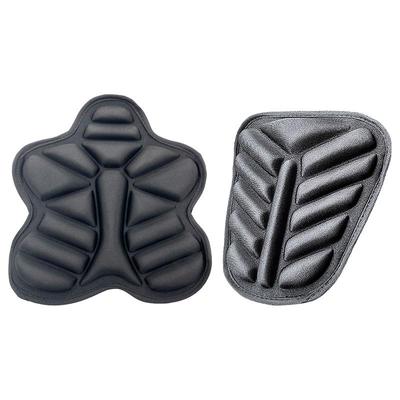 Cojín de asiento de motocicleta, funda de almohada de motocicleta, funda de asiento de cojín de aire antideslizante para accesorios de motocicleta