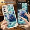 Phone case: 2D flat, compatible with Samsung Galaxy A34 A35 M05 M06 S20 S22 S21 FE Plus 5G protective case, Blueberry Baby, perfect Christmas and Hall