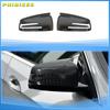 For Mercedes Benz W176 W246 W204 W212 W221 C117 X204 X156 2pcs Carbon Fiber Pattern Rearview side Mirror cover caps