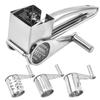 Stainless Steel Hand Rotating Cheese Grater Creative Kitchen Grater Household