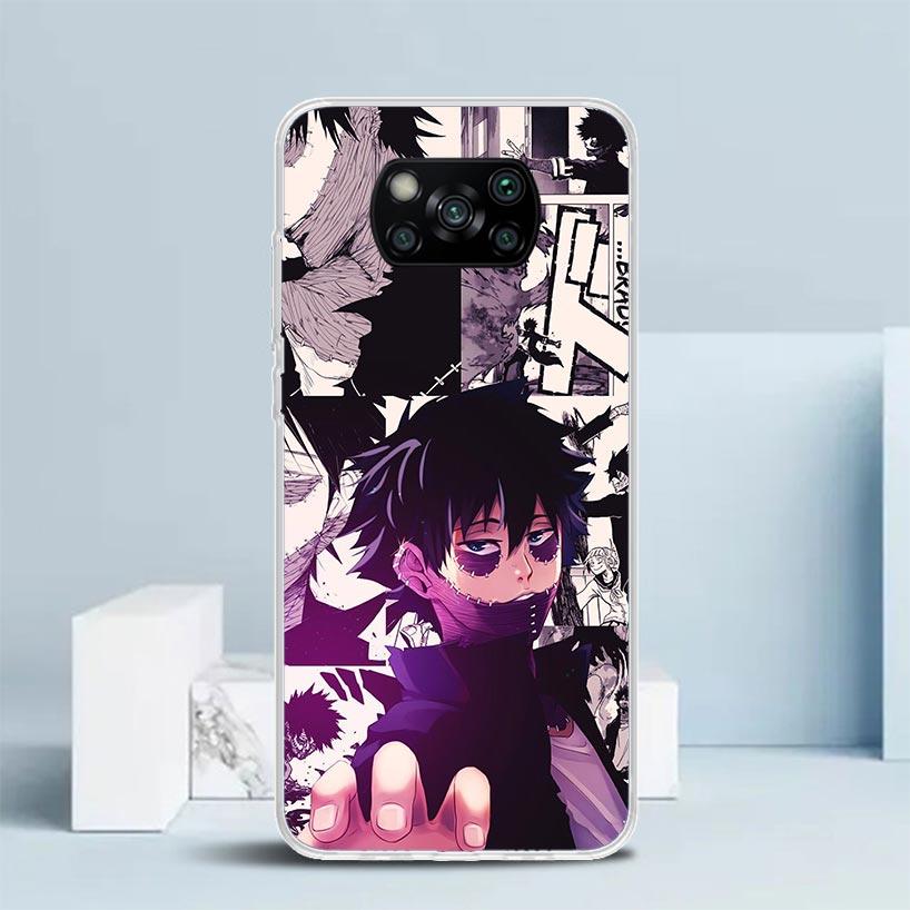 My Hero Dabi Bnha Phone Case For Xiaomi Poco F7 Ultra X5 X6 X7 Pro M7 Redmi 15C 15 13C 13 12C 12 10C 10 10A 9 9C 9A 9T Cover Poc