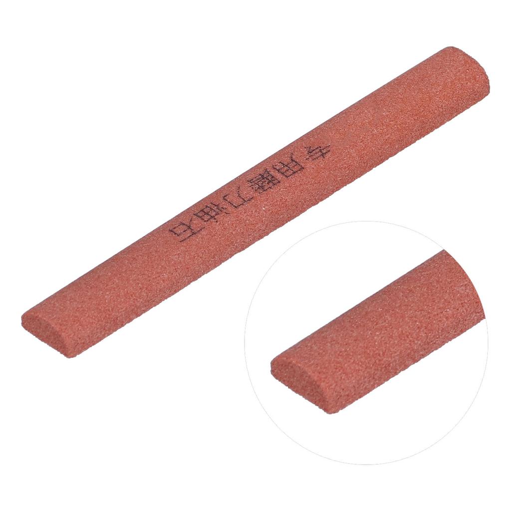 10cm/3.9in White Corundum Whetstone Grindstone Knife Sharpening Stone Oil Stone for Kitchen Use