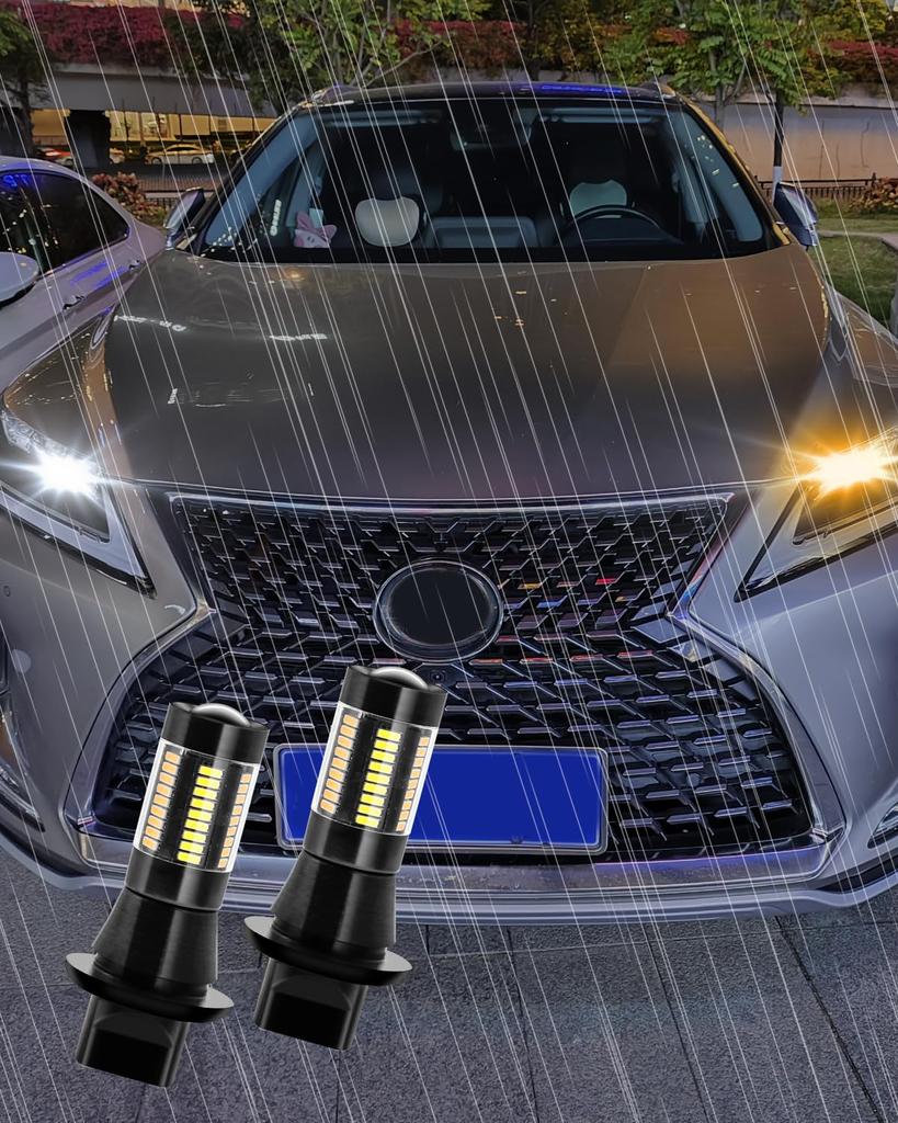 Ygmylandbb T20 Turn Signal Position Kit, 7440 LED Bulb, Fog Lamp, Turn Signal Position,