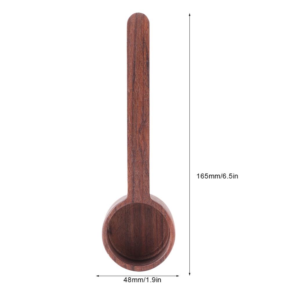 Wooden Measuring Scoop Brown Kitchen Measuring Tools Wooden Measuring Spoon  Coffee Measuring