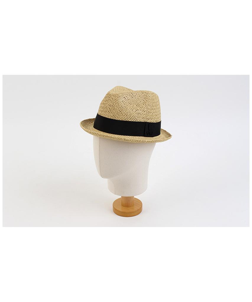 Yunibeosyeolkemiseuteuli Punk Short Beige Summer Fedora Summer Hat
