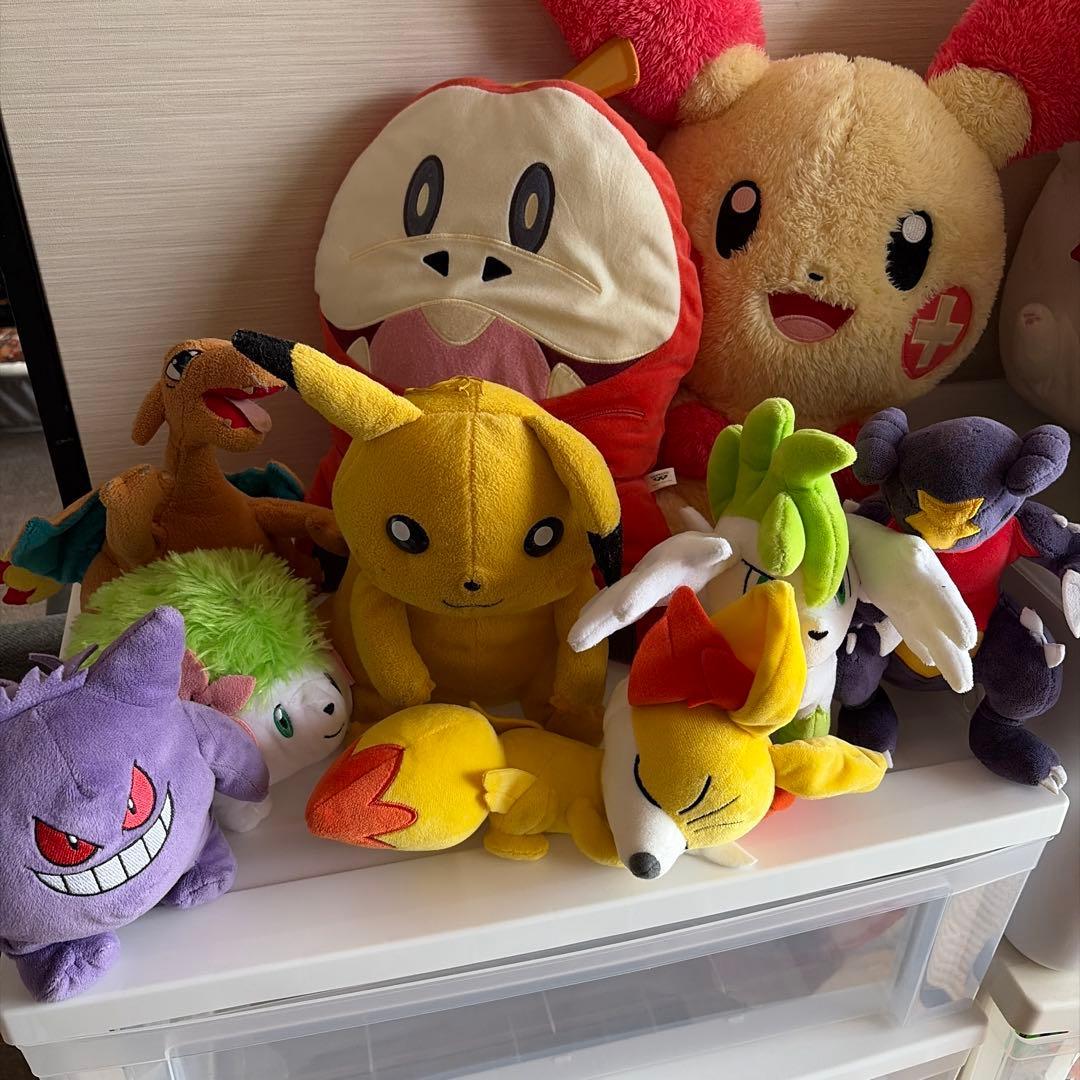 Pokemon stuffed toy set 9 pieces