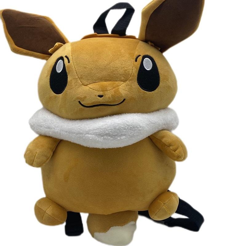 Pokémon Gengar Mimikyu Snorlax Backpack Plush Toy Children Birthday Gift Pillow