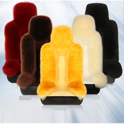 1/2/5 pçs almofada de assento de carro inverno pelúcia curto engrossado almofada de algodão de pelúcia isolamento térmico universal assento capa de assento