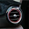 8 Pieces Aluminum Car Front AC Air Outlet Vent Ring Cover For Benz E 2016 17 18
