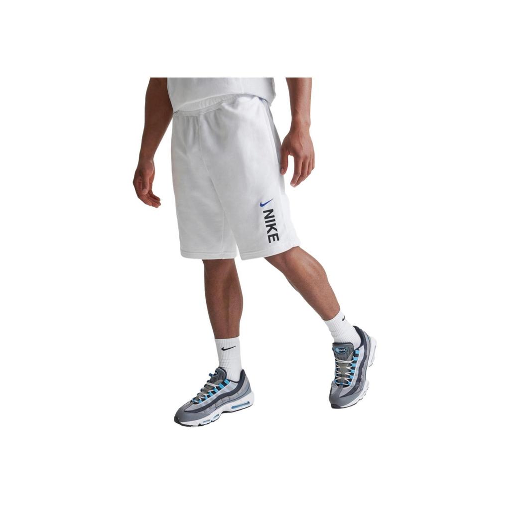 Nike Solid Color Brand Logo Spirit Pocket Shorts Men Shorts White FB1432-100