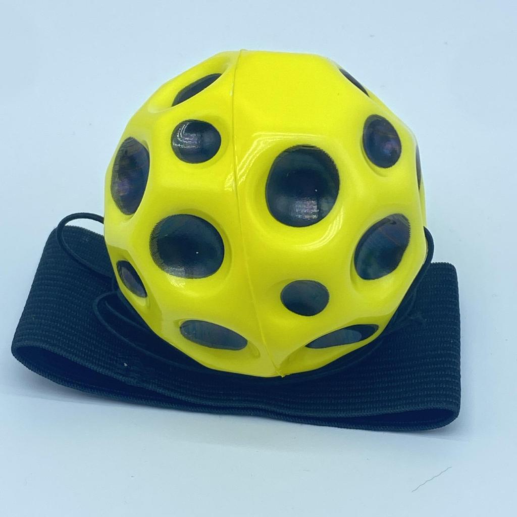 7cm High-Rebound PU Bouncy Ball - Coral Moon Rubber Wrist Toy, Hot Seller