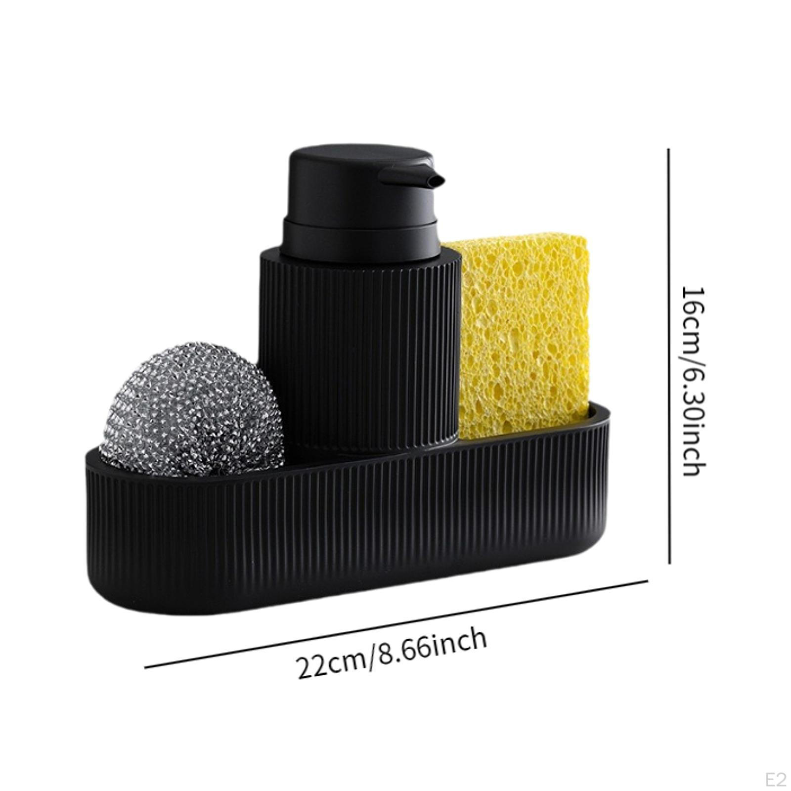 Кухонный дозатор мыла Бытовые чистящие принадлежности для органайзера для раковины — фото 2