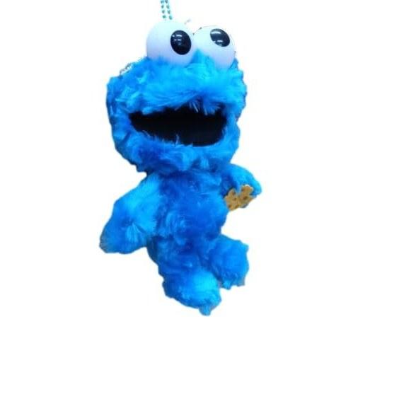 Universal Studios Japan USJ Limited Cookie Monster Plush Keychain Sesame Street Popular Souvenir Goods