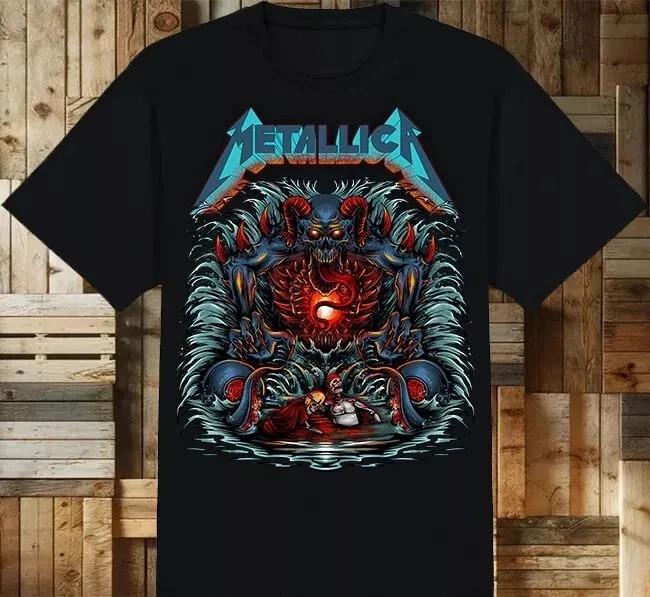 РЕДКИЙ! ФУТБОЛКА METALLICA S-5XL ГОРЯЧАЯ НОВАЯ Унисекс Футболка XXL