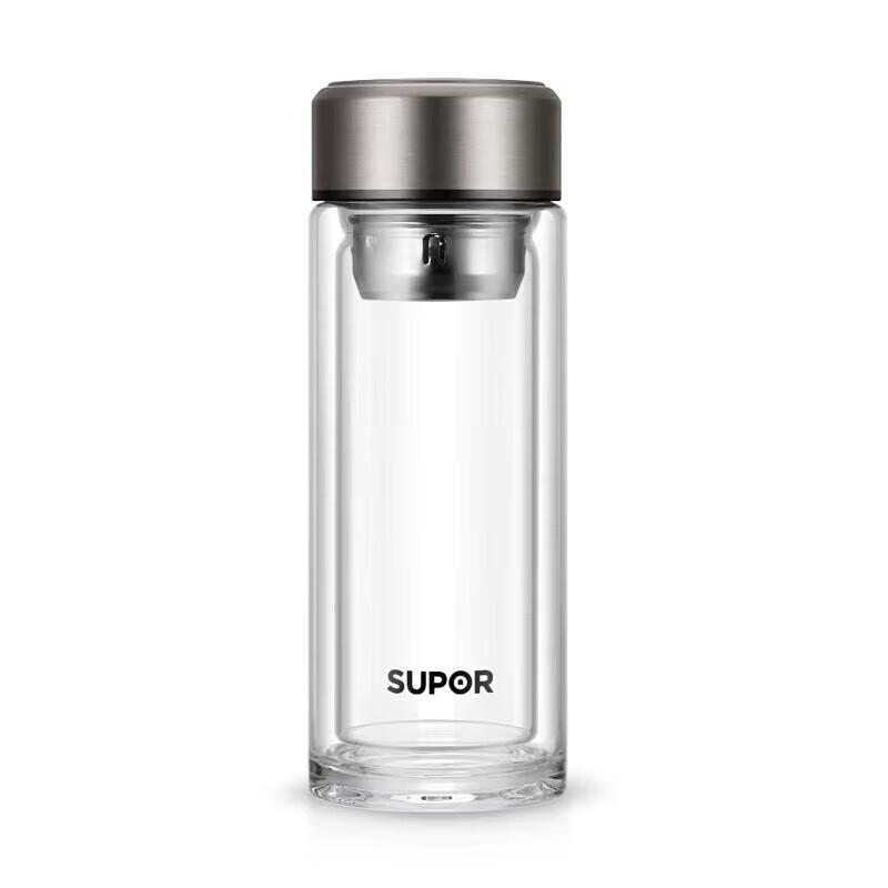 Supor Double-Layer High Borosilicate Glass Cup